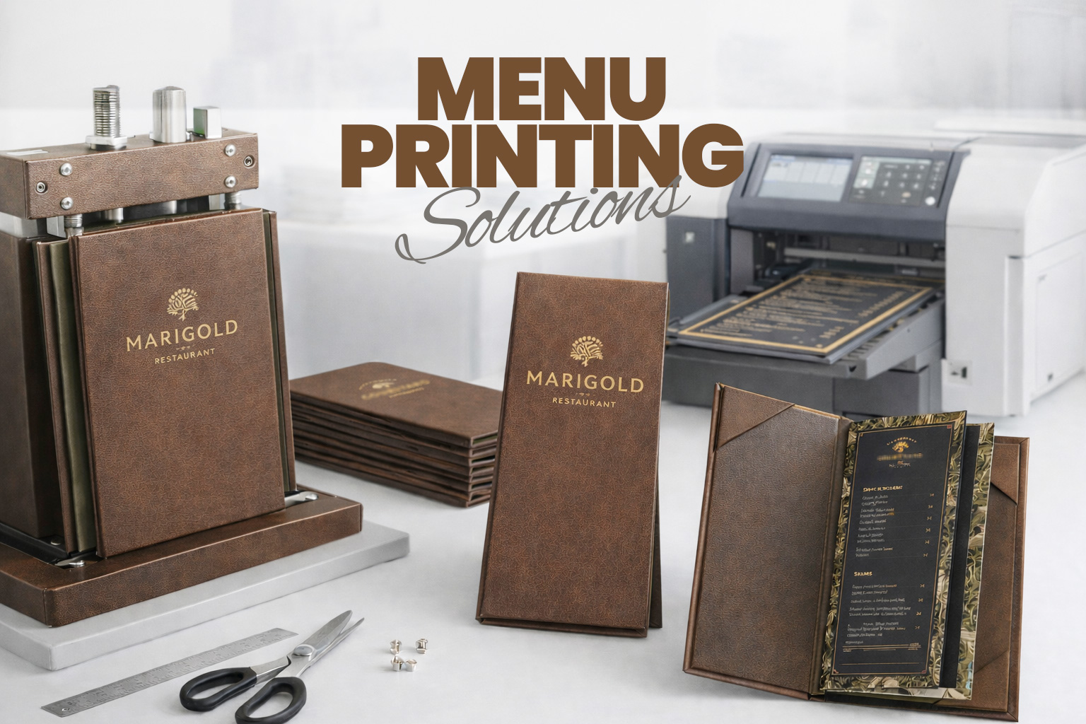 menu printing solutions
