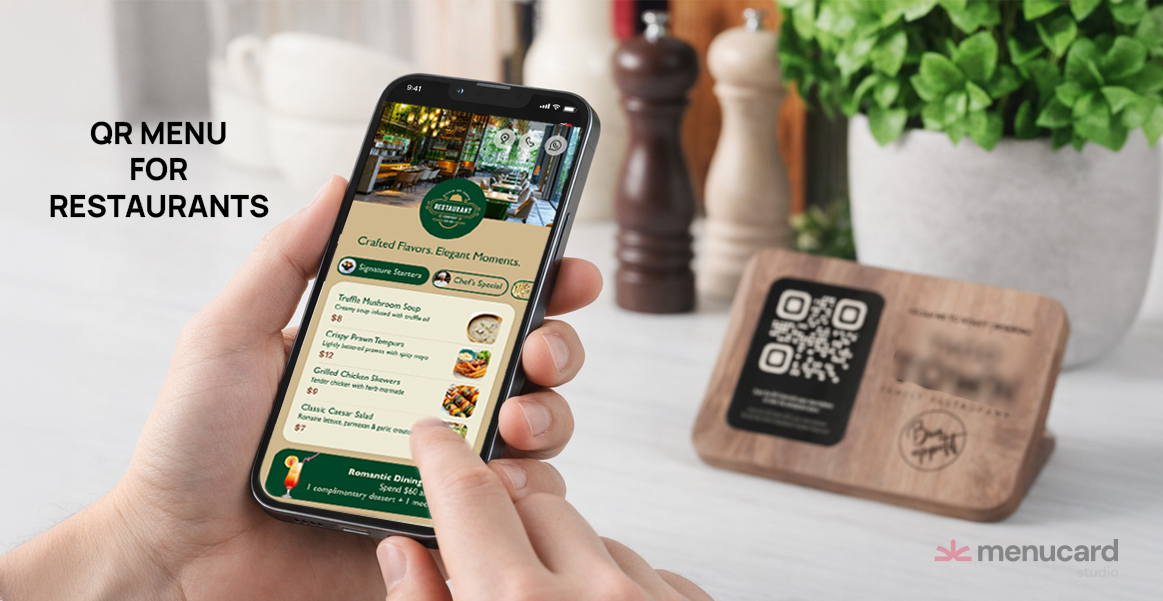 qr menu for restaurants