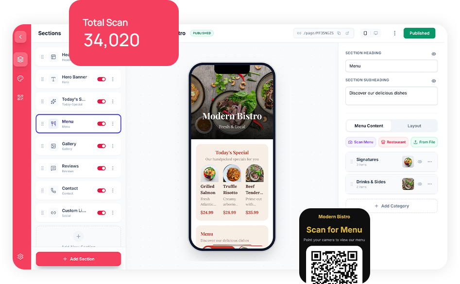 Menu Card Studio - Tool